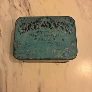 Vintage Blue Edgeworth Tin Box